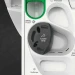 Стиральная машина с сушкой AEG LWR73864O 7000 Series, белая, 8/5 кг, 1600 об/мин, с паром
