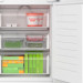 Встраиваемый двухкамерный холодильник Bosch KIN96SFD0, система MultiAirflow, функция суперзамораживание