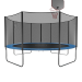Батут GetActive Jump 14 ft-427 см 14480S2Y-L с лестницей внешней сеткой кольцом синий