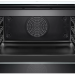 Компактный электрический духовой шкаф Bosch CMG633BW1, белый, Serie 8, переключатель Control Ring, 7 режимов, с СВЧ, традиционная очистка