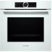 Электрический духовой шкаф Bosch HBG634BW1,  Serie 8, белый, EcoClean, переключатель Control Ring, 13 режимов нагрева