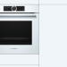 Электрический духовой шкаф Bosch HBG634BW1,  Serie 8, белый, EcoClean, переключатель Control Ring, 13 режимов нагрева