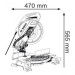 Дисковая пила Bosch GCM 10 MX Professional [0601B29021]