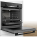 Электрический духовой шкаф Bosch HBG5370B0, Serie 6, чёрный, EcoClean, утапливаемые переключатели, 7 режимов