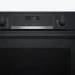 Духовой шкаф Bosch HBG536EB3 Serie 6, чёрный, 71 л, 7 режимов, EcoClean, телескопические направляющие