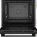 Духовой шкаф Bosch HBG536EB3 Serie 6, чёрный, 71 л, 7 режимов, EcoClean, телескопические направляющие