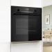 Духовой шкаф Bosch HBG536EB3 Serie 6, чёрный, 71 л, 7 режимов, EcoClean, телескопические направляющие