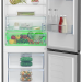 Холодильник Beko B3RCNK362HX, нержавеющая сталь, 320 л, внешнее покрытие-металл, размораживание - No Frost, дисплей, 59.5 см х 186 см х 65 см