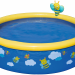 Каркасно-надувной бассейн Bestway My First Fast Set Spray Pool 57326 (голубой, 152x38)