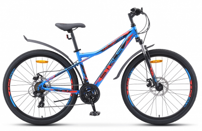 Велосипед STELS Navigator-710 MD 27.5" V020*LU093864*LU084137 *16" Синий/чёрный/красный
