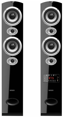 Компьютерная акустика Ginzzu GM-328 черный