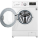 Стиральная машина LG F1296HDS1, белая, 7 кг, с паром, инверторная, 1200 об/мин, с фронтальной загрузкой
