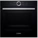 Электрический духовой шкаф Bosch HBG633NB1, черный, Serie 8, 10 режимов, EcoClean, телескопические направляющие, переключатель Control Ring
