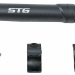 Ручной велонасос STG GP-45, пластик, черный