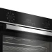 Электрический духовой шкаф Beko BBCM13300X, нержавеющая сталь/черный, 48 л, эмаль легкой очистки, гидролизная очистка, переключатели поворотные/сенсорные