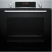 Духовой шкаф Bosch HBG536ES3, Serie 6, нержавеющая сталь, 7 режимов, 71 л, EcoClean