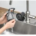 Встраиваемая посудомоечная машина Electrolux EES27200L, полноразмерная, ширина 59.6см, полновстраиваемая, загрузка 13 комплектов