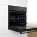Встраиваемый духовой шкаф Bosch HBF512BB1T, Serie 2, объем 66 л, система защиты от детей, 5 режимов, AquaClean