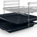 Встраиваемый духовой шкаф Bosch HBF512BB1T, Serie 2, объем 66 л, система защиты от детей, 5 режимов, AquaClean