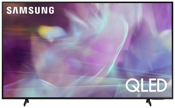 43" Телевизор Samsung QE43Q60ABUXRU QLED, HDR (2021), черный