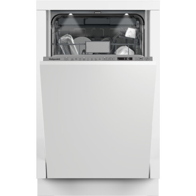Встраиваемая посудомоечная машина Hotpoint HIS 2C69 S, узкая, загрузка комплектов посуды 11, конденсационная