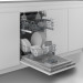 Встраиваемая посудомоечная машина Hotpoint HIS 2C69 S, узкая, загрузка комплектов посуды 11, конденсационная