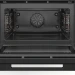 Духовой шкаф электрический встраиваемый с СВЧ Bosch CMG9241B1, Serie 8, черный, традиционная очистка, 10 режимов