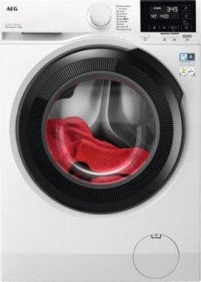 Стиральная машина AEG LFR61944BE, энергоэффективность класса A для экономии электроэнергии, 10 режимов стирки для различных типов белья