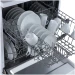 Посудомоечная машина Бирюса DWF-612/6 W, отдельностоящая, 6 программ, полноразмерная, конденсационная, вместимость 12 комплектов посуды