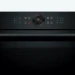 Электрический духовой шкаф Bosch HBG855TC0, чёрный, Serie 8, 13 режимов, EcoClean, телескопические направляющие 