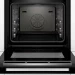 Электрический духовой шкаф Bosch HBG855TC0, чёрный, Serie 8, 13 режимов, EcoClean, телескопические направляющие 