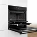 Электрический духовой шкаф Bosch HBG855TC0, чёрный, Serie 8, 13 режимов, EcoClean, телескопические направляющие 