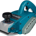 Сетевой электрорубанок Makita 1002BA, 1050 Вт синий/серый