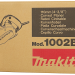 Сетевой электрорубанок Makita 1002BA, 1050 Вт синий/серый