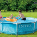 Каркасный бассейн Intex 28206 Metal Frame 305x76 см Beachside 4485 л