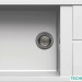 Кухонная мойка Elleci Unico 310 Bianco Titano 68