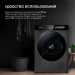 Сушильная машина HYUNDAI DFE9430 DARK GRAY, A+++, загрузка 10 кг, 15 программ сушки, электронное управление 