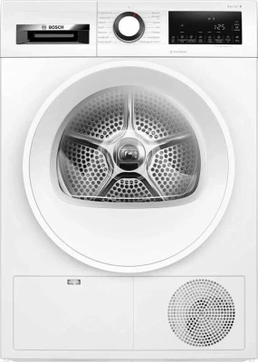 Сушильная машина Bosch WQG232ALSN, Serie 6, отдельностоящая, конденсационная, загрузка 8 кг, электронное управление, A++, 14 программ сушки