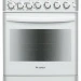 Кухонная плита GEFEST 5502-02 0042, белая, электрическая духовка, 55 л, A, электроподжиг, 4 конфорки 