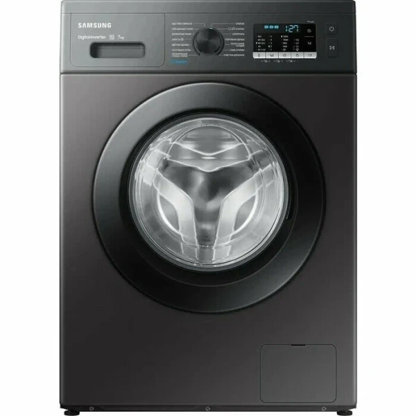 Стиральная машина Samsung WW70AG5S20CXLP, серый, 7кг, 1200об/мин, инверторная, с паром, 14 программ