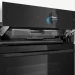Духовой шкаф электрический встраиваемый Bosch HRG978NB1 Serie 8, чёрный, пиролитическая очистка, 71 л, 22 режима, с паром, телескопические направляющие
