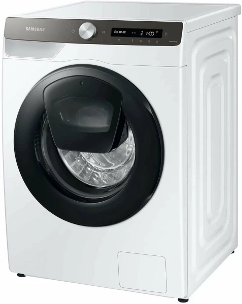 Стиральная машина полноразмерная Samsung WW90T554CAT/LD, белая, 9кг, 1400об/мин, инверторная, с паром 