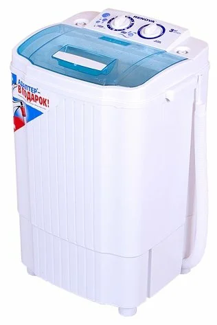 Активаторная стиральная машина Renova WS-30ET, 3 кг, 2 программы, белая, без отжима