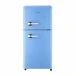 Холодильник HARPER HRF-T120M BLUE двухкамерный, 118 л, A+, синий