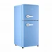Холодильник HARPER HRF-T120M BLUE двухкамерный, 118 л, A+, синий