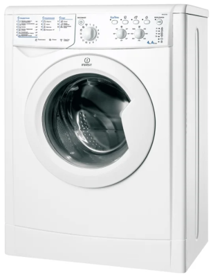 Стиральная машина Indesit IWUC 4105, 4кг, 1000об/мин, белая, с фронтальной загрузкой