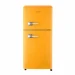 Холодильник HARPER HRF-T120M ORANGE двухкамерный, 118 л, A+, оранжевый