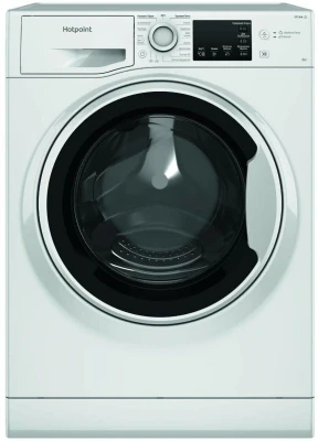 Стиральная машина Hotpoint NSB 6015 W V RU, белая, 6 кг, 1000 об/мин, 16 программ, с паром
