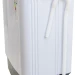 Активаторная стиральная машина Willmark WMS-85G Белое стекло, фиолетовые цветы