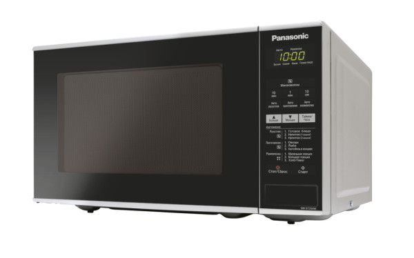 Микроволновая печь Panasonic NN-ST254MZPE , 20 л, 800 Вт, переключатели - сенсор, дисплей, 44.3 см x 25.8 см x 34 см